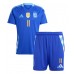 Maillot de foot Argentine Angel Di Maria #11 Extérieur vêtements enfant Copa America 2024 Manches Courtes (+ pantalon court)